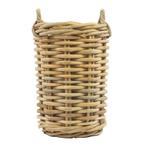 ratan mand rond dia 30 x h52cm, Huis en Inrichting, Woonaccessoires | Overige, Verzenden, Nieuw