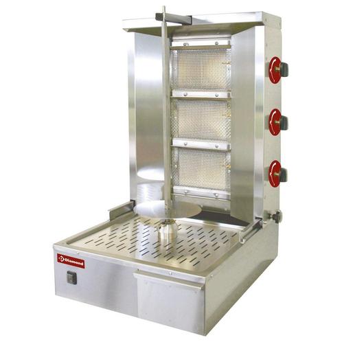 Diamond | Doner/gyros Grill Gas 35 Kg, Zakelijke goederen, Horeca | Keukenapparatuur, Nieuw in verpakking, Ophalen of Verzenden