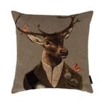 gobelin kussen jager edelhert 45x45cm, Huis en Inrichting, Verzenden, Nieuw