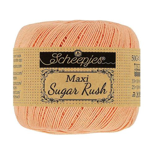 Scheepjes Maxi Sugar Rush - 414 salmon - Katoen Garen, Hobby en Vrije tijd, Breien en Haken, Ophalen of Verzenden