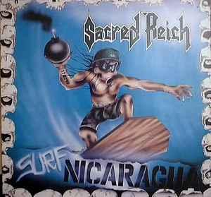 12 inch gebruikt - Sacred Reich - Surf Nicaragua, Cd's en Dvd's, Vinyl Singles, Zo goed als nieuw, Verzenden
