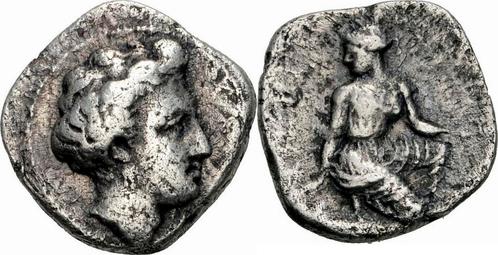 400-344 v Chr Kierion Thessalien Trihemiobol 400-344 B C..., Postzegels en Munten, Munten | Europa | Niet-Euromunten, Verzenden