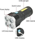 Zaklamp - Sterk Licht LED Zaklamp-  Sterk Licht Oplaadbaar, Nieuw, Minder dan 50 watt, Lamp