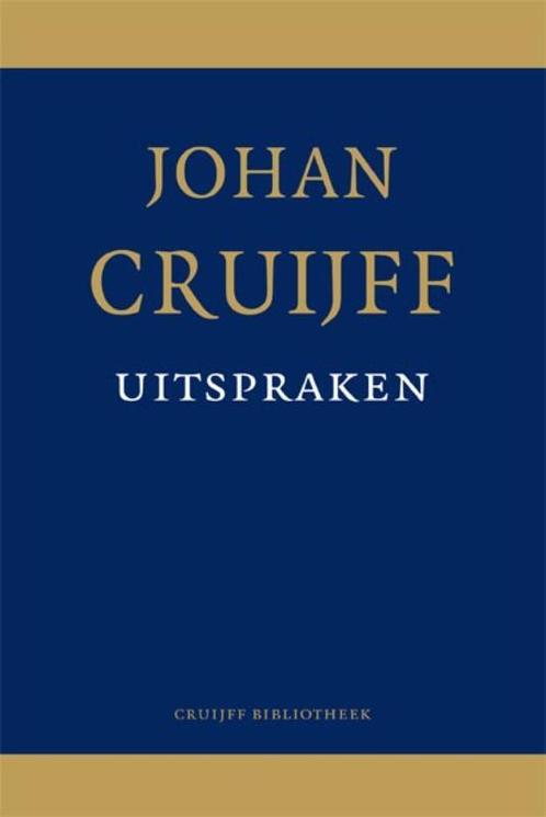 Johan Cruijff uitspraken 9789081797412 Sytze de Boer, Boeken, Hobby en Vrije tijd, Gelezen, Verzenden