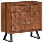 vidaXL Ladekast 70x35x70 cm massief acaciahout honingbruin, Huis en Inrichting, Kasten | Buffetkasten, Verzenden, Nieuw, Overige houtsoorten