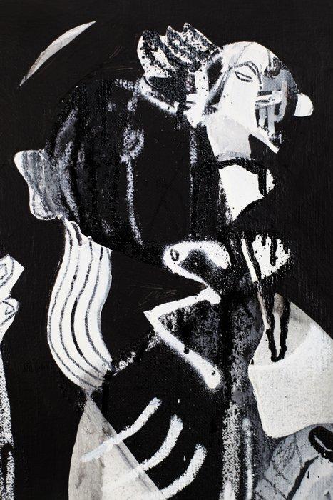 Onie Jackson - Petite femme debout, Antiek en Kunst, Kunst | Schilderijen | Modern