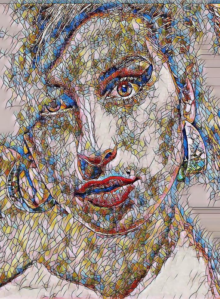 Fine Art Print Amy #5, Antiek en Kunst, Kunst | Litho's en Zeefdrukken, Verzenden