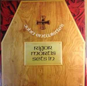 LP gebruikt - John Entwistle - Rigor Mortis Sets In (TRAC..., Cd's en Dvd's, Vinyl | Rock, Zo goed als nieuw, Verzenden