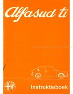 1977 ALFA ROMEO ALFASUD TI INSTRUCTIEBOEKJE NEDERLANDS, Auto diversen, Handleidingen en Instructieboekjes