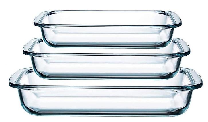 HGMD Ovenschalen Set - 3 Delig - 1L - 1,6L - 2,2L, Huis en Inrichting, Keuken | Keukenbenodigdheden, Nieuw, Verzenden