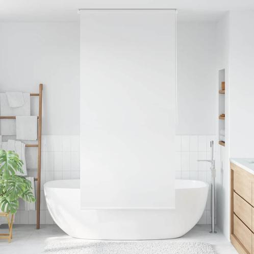 vidaXL Rolgordijn voor douche 100x240 cm wit, Huis en Inrichting, Badkamer | Badtextiel en Accessoires, Wit, Nieuw, Verzenden