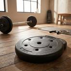 20kg Halterschijf | 29.5mm | Premium | OP=OP, Ophalen of Verzenden, Nieuw, Rug, Halterschijven