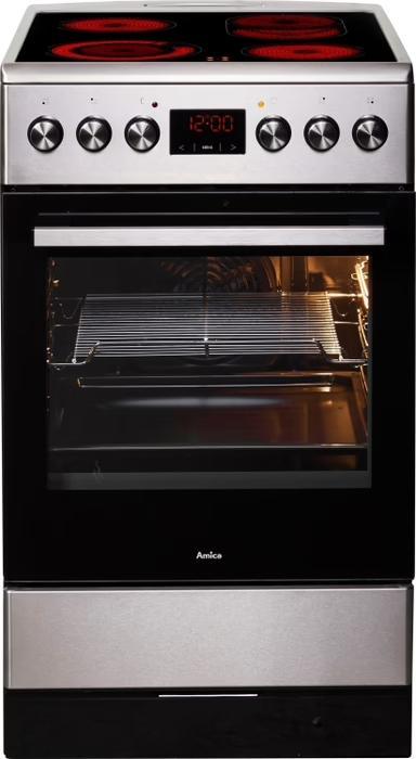 AMICA SHC903001E Keramische fornuis DHZ56379, Witgoed en Apparatuur, Fornuizen, Nieuw, Energieklasse A of zuiniger, Ophalen of Verzenden