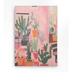 *WOONWINKEL* Urban Cotton Cactus Party Wandkleed In Frame S, Verzenden, Nieuw