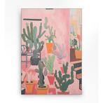 *WOONWINKEL* Urban Cotton Cactus Party Wandkleed In Frame S, Huis en Inrichting, Woonaccessoires | Overige, Verzenden, Nieuw