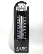 Emaille thermometer Triumph TR3 GROOT, Nieuw, Verzenden