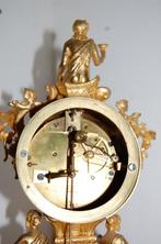 Figurale pendule - Verguld - 1800-1850, Antiek en Kunst, Antiek | Klokken