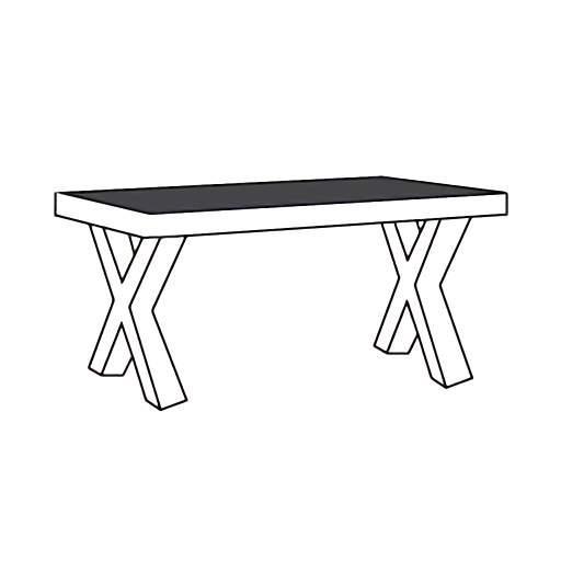 Eettafel-XM Emmen - eettafel, Huis en Inrichting, Tafels | Eettafels, Nieuw, Overige materialen