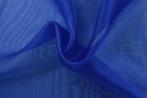 15 meter organza stof - Donkerblauw, Blauw, 120 cm of meer, Ophalen of Verzenden, Polyester