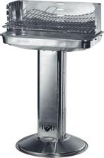 Garden Grill Houtskool Zuilbarbecue - Vierkant  54x34cm -, Tuin en Terras, Houtskoolbarbecues, Verzenden, Nieuw