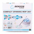 Benson Mop & emmer set - 360° draaiend systeem - Inclusie.., Huis en Inrichting, Ophalen of Verzenden