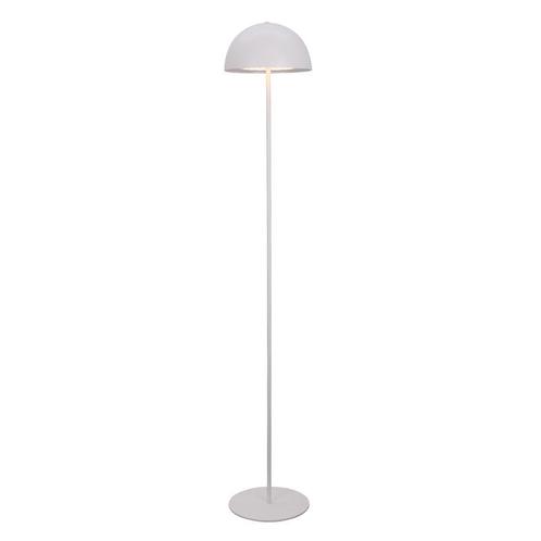 Retro vloerlamp wit, Douwe, 4W, dim to warm LED, met, Huis en Inrichting, Lampen | Vloerlampen, Nieuw, Metaal, 150 tot 200 cm