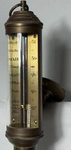Ships barometer - Koper, Messing, Antiek en Kunst, Curiosa en Brocante