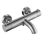 Sani Royal Opbouw Badkraan Thermostatisch Rond RVS, Nieuw