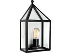 KS Verlichting Laren - Buitenlamp - Wandlamp RVS Zwart, Huis en Inrichting, Lampen | Wandlampen, Verzenden, Zo goed als nieuw