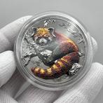 Niue. 5 Dollars 2024 – Red Panda – 2 oz Silver Coin – High