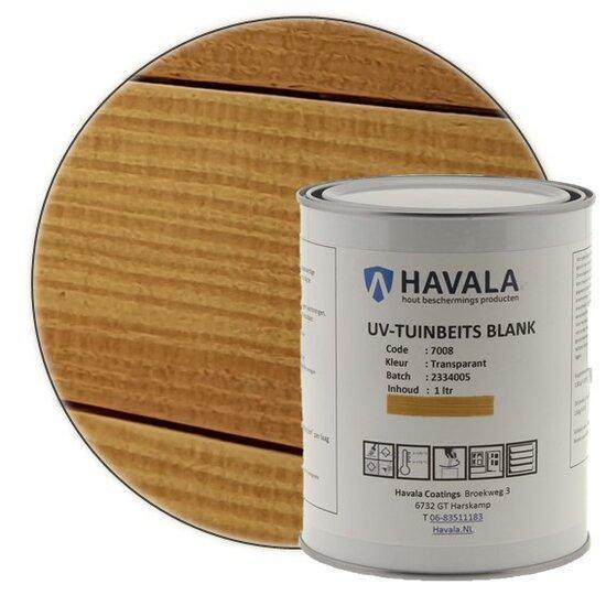 Havala Tuinhout beits UV blank/transparant 7008 Voorkom v..., Doe-het-zelf en Verbouw, Verf, Beits en Lak, Nieuw, Verzenden