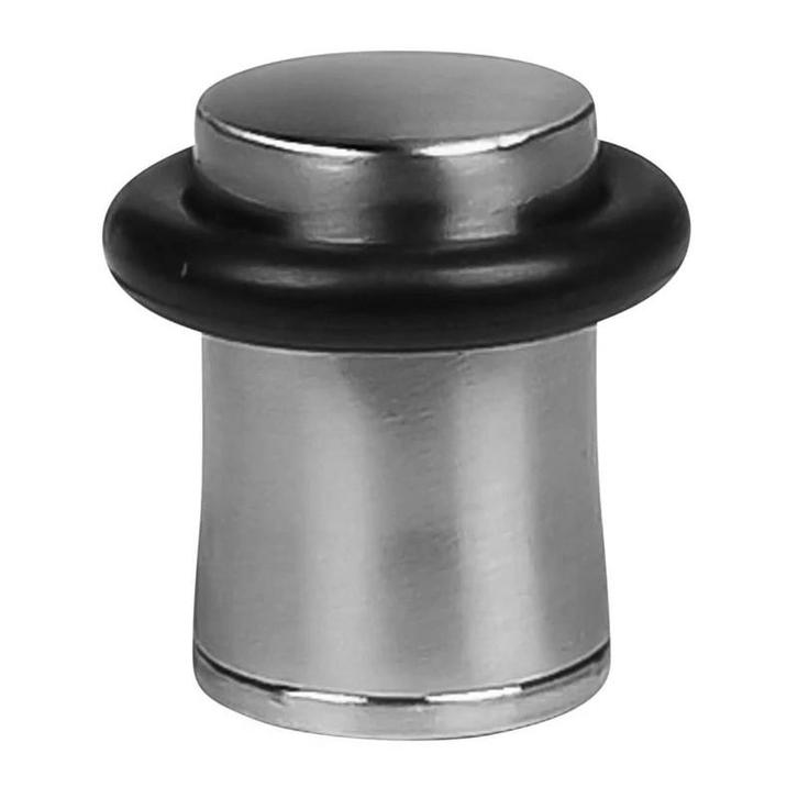 Metalen deurstopper met rubberen ring, zilver (2.7 cm diame, Doe-het-zelf en Verbouw, Gereedschap | Handgereedschap, Nieuw, Ophalen of Verzenden