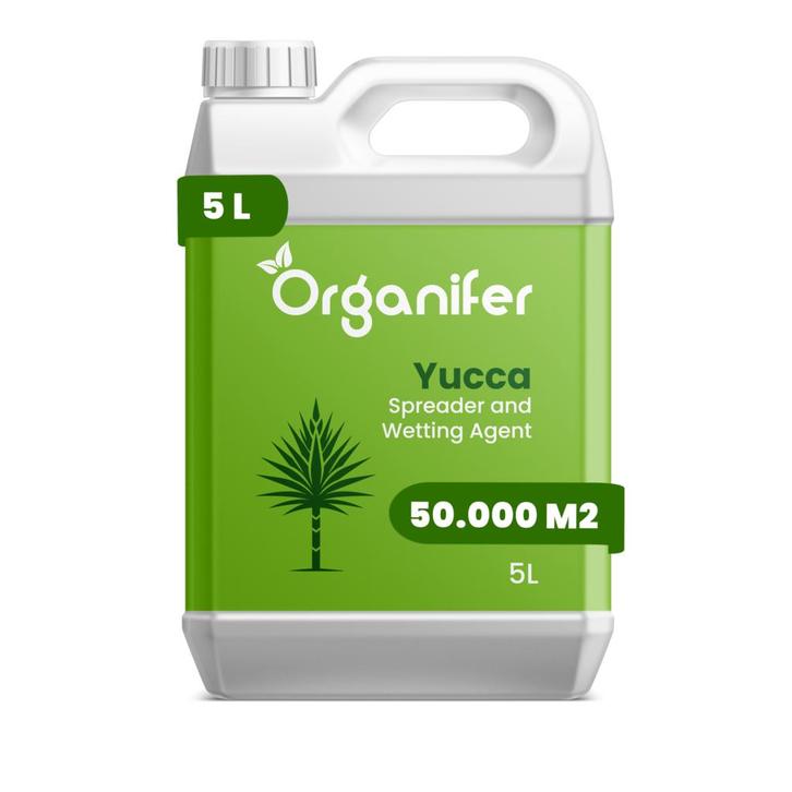 Yucca Uitvloeier - Wetting Agent – 5 l voor 50.000 m2, Tuin en Terras, Aarde en Mest, Mest, Verzenden