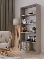 Boekenkast  klei 80 cm breed (Boekenkasten, Woonkamer), Huis en Inrichting, Kasten | Boekenkasten, Verzenden, Nieuw, 50 tot 100 cm