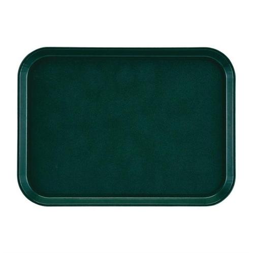 Dienblad antislip donkergroen - 35x27cm, Zakelijke goederen, Horeca | Keukenapparatuur, Nieuw in verpakking, Verzenden