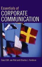 9780415328265 Essentials Of Corporate Communication, Verzenden, Zo goed als nieuw, Charles J Fombrun