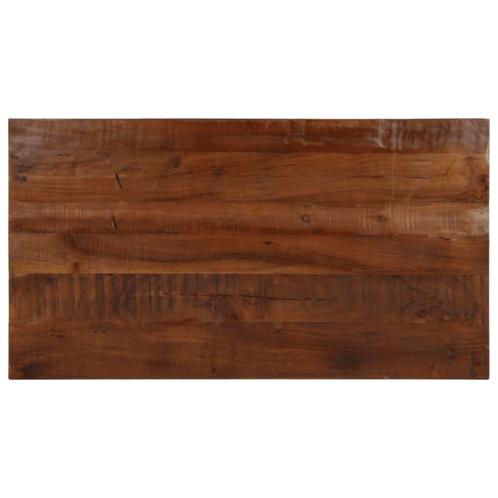 vidaXL Tafelblad rechthoekig 100x60x2,5 cm massief, Huis en Inrichting, Tafels | Eettafels, Nieuw, Verzenden