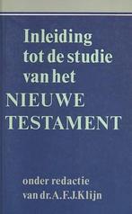 Inleiding tot de studie van het Nieuwe Testament, Boeken, Verzenden, Gelezen, A.F.J. Klijn