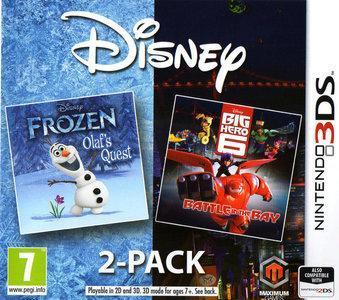 Disney Frozen: Olafs Quest and Disney Big Hero 6: Battle in, Spelcomputers en Games, Games | Nintendo 2DS en 3DS, 1 speler, Zo goed als nieuw