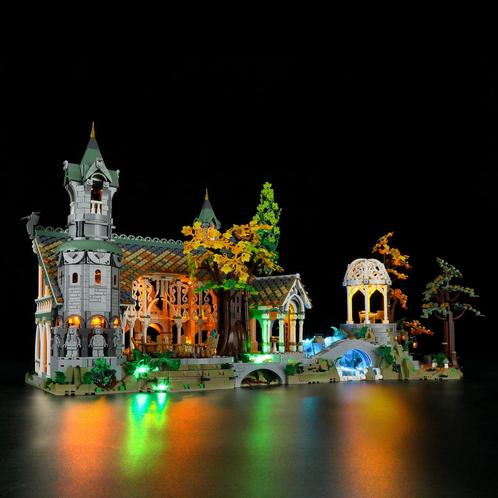 BRIKSMAX Led Verlichting Kit voor LEGO-10316 The Lord of The, Verzamelen, Speelgoed, Nieuw, Verzenden