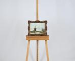 Willem Hendrik Eickelberg (1845-1920) - Landschap met molen, Antiek en Kunst, Kunst | Schilderijen | Klassiek