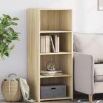 vidaXL buffetkast 50x41x124 cm bewerkt hout sonoma, Huis en Inrichting, Verzenden, 100 tot 150 cm, Nieuw, 50 tot 100 cm