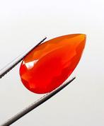 Oranje Vuuropaal - 5.71 ct - Antwerp Laboratory for Gemstone, Nieuw