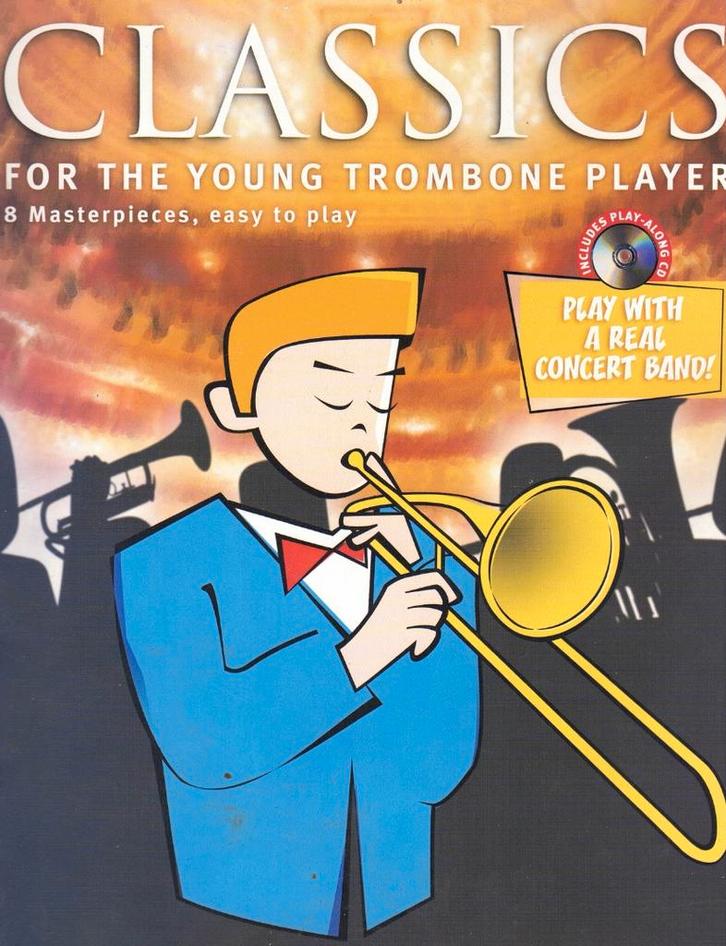 Classics for the Young Trombone Player, Muziek en Instrumenten, Bladmuziek, Trombone, Gebruikt, Ophalen of Verzenden