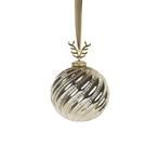 decoratie bal gewei goud 12cm, Huis en Inrichting, Woonaccessoires | Overige, Verzenden, Nieuw