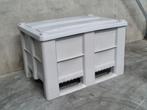 Dolav Plastic palletbox, kuubskist, opslagbak, magazijnbak, 100 cm of meer, 60 cm of meer, 50 cm of meer, Nieuw