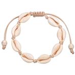 Fako Bijoux® - Enkelbandje Schelpjes - Enkelsieraad - Echte, Verzenden, Nieuw