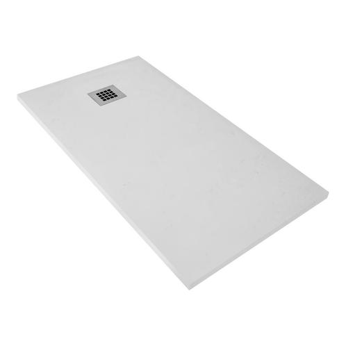 Douchebak BWS Elsa Composiet Anti-slip 180x90x3 cm Mat Wit, Doe-het-zelf en Verbouw, Sanitair, Douche, Nieuw, Ophalen of Verzenden