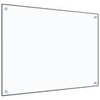 vidaXL Spatscherm keuken 80x60 cm gehard glas transparant, Huis en Inrichting, Keuken | Keukenbenodigdheden, Verzenden, Nieuw