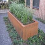 Plantenbak Cortenstaal 120x40x40 cm, Tuin en Terras, Bloembakken en Plantenbakken, Verzenden, Nieuw